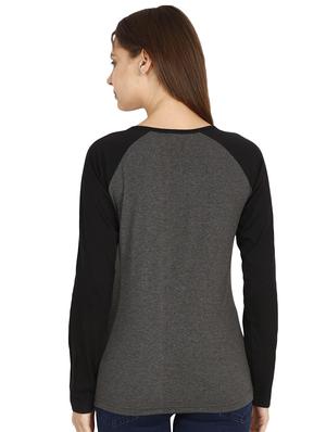 raglan sleeved graphic tee - 16471261 - Standard Image - 3