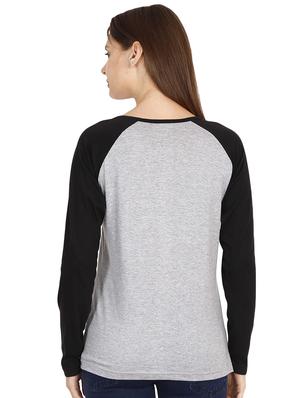 raglan sleeved graphic tee - 16471262 - Standard Image - 3
