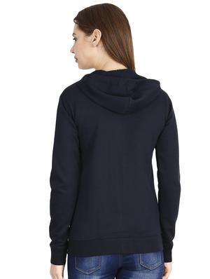 zip up solid pullover - 16471392 - Standard Image - 3