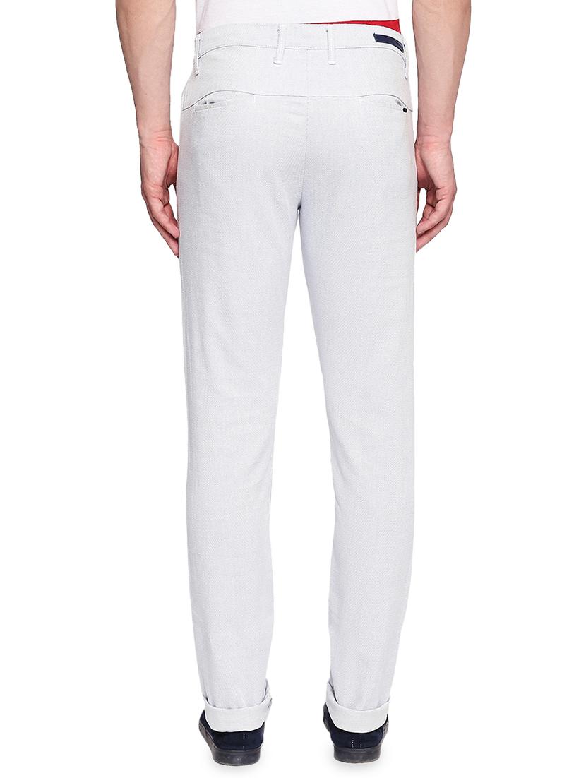 white printed chinos - 16472382 - Zoom Image - 3