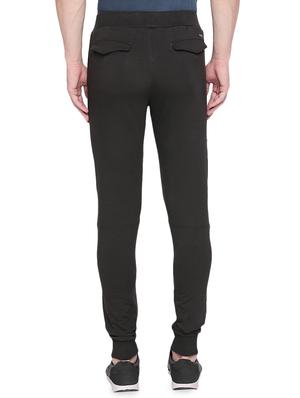 black solid joggers - 16472417 - Standard Image - 3