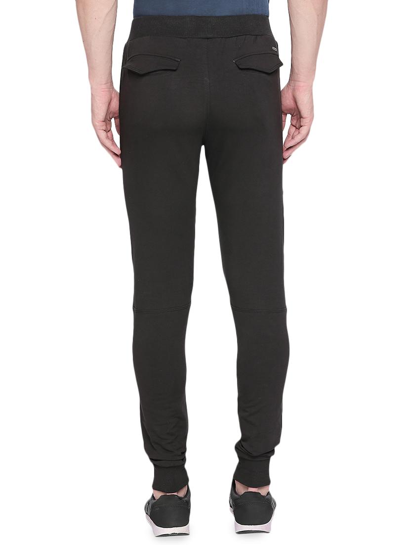 black solid joggers - 16472417 - Zoom Image - 3