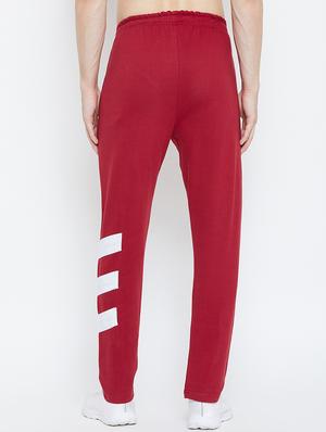 red striped full length track pant - 16472549 - Standard Image - 3