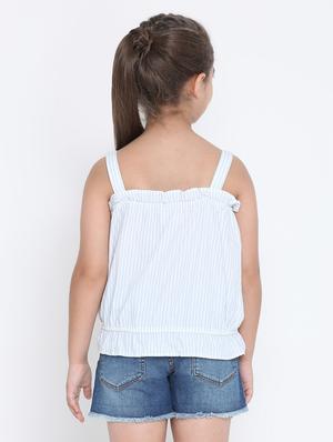 frill trim floral embroidered top - 16472928 - Standard Image - 3