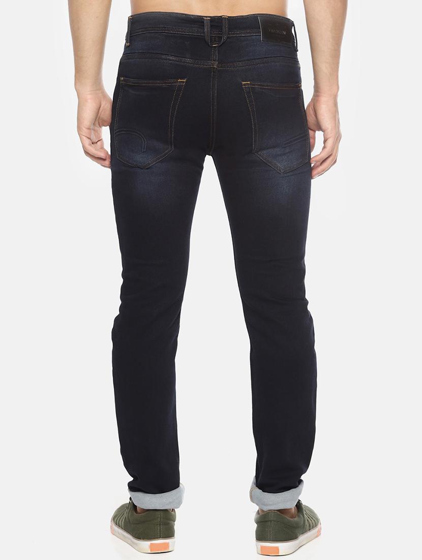 navy blue light washed denim jeans - 16472972 - Zoom Image - 3