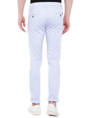 light blue solid chinos - 16473038 - Standard Image - 3