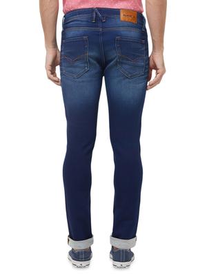 blue light washed denim jeans - 16473155 - Standard Image - 3