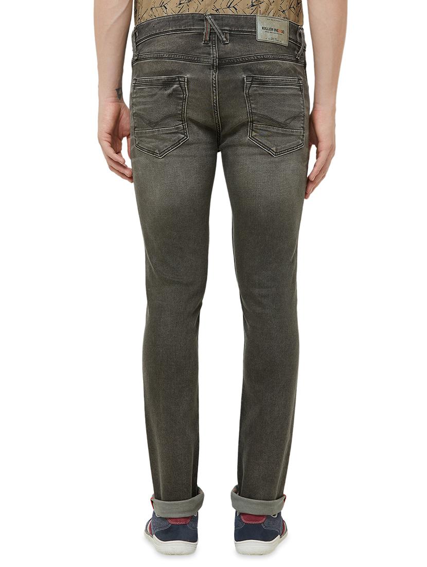 grey light washed denim jeans - 16473160 - Zoom Image - 3