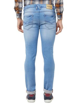 blue light washed denim jeans - 16473204 - Standard Image - 3