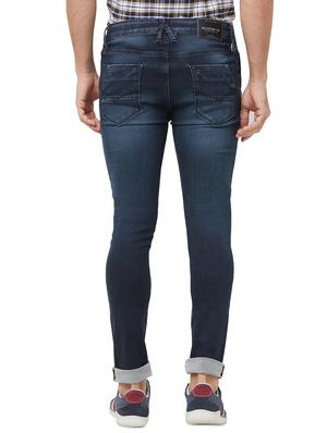 dark blue light washed denim jeans - 16473208 - Standard Image - 3
