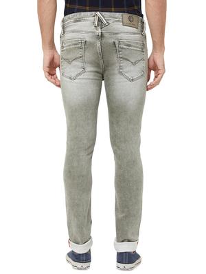 grey heavy washed ripped denim jeans - 16473233 - Standard Image - 3