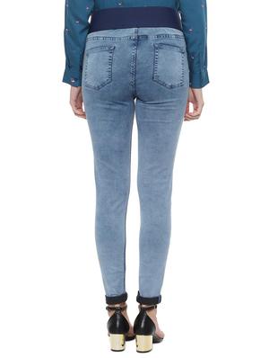 high rise stone washed jeans - 16473931 - Standard Image - 3