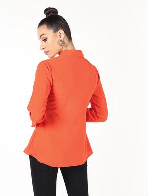 button up layered top - 16474383 - Standard Image - 3