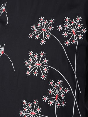 lace detail printed top - 16476115 - Standard Image - 6