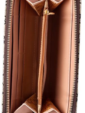 beige leatherette (pu) wallet - 16477102 - Standard Image - 3
