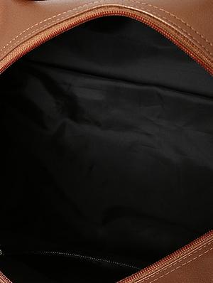 brown leatherette (pu) luggage - 16481053 - Standard Image - 3