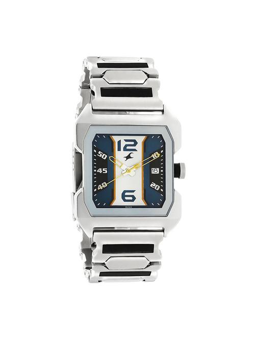 fastrack blue dial analog watch with date function 1474sm05 - 16482011 - Very Small Image - 1