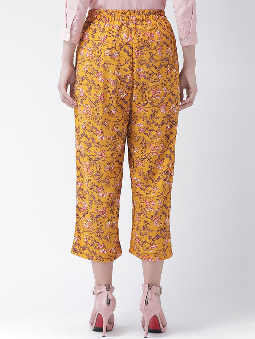 pocket patch floral trouser - 16483215 - Zoom Image - 3
