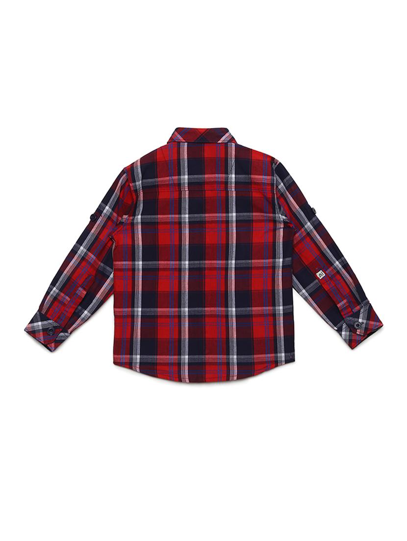 pocket patch checkered shirt - 16483326 - Zoom Image - 3