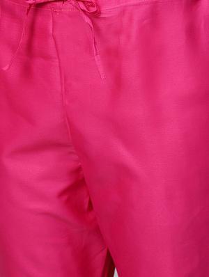 zari motifs unstitched straight pant suit - 16483695 - Standard Image - 6