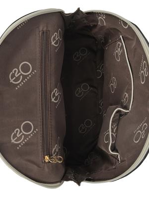 grey leatherette (pu) fashion backpack - 16484450 - Standard Image - 3