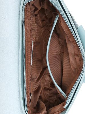 blue leatherette (pu) regular sling bag - 16484834 - Standard Image - 3