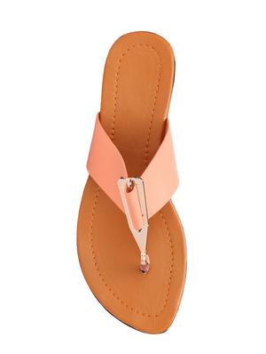 pink toe separator sandals - 16487795 - Standard Image - 3