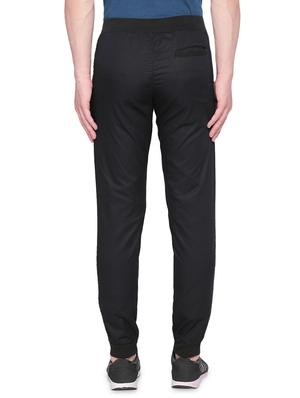 black solid joggers - 16491983 - Standard Image - 3