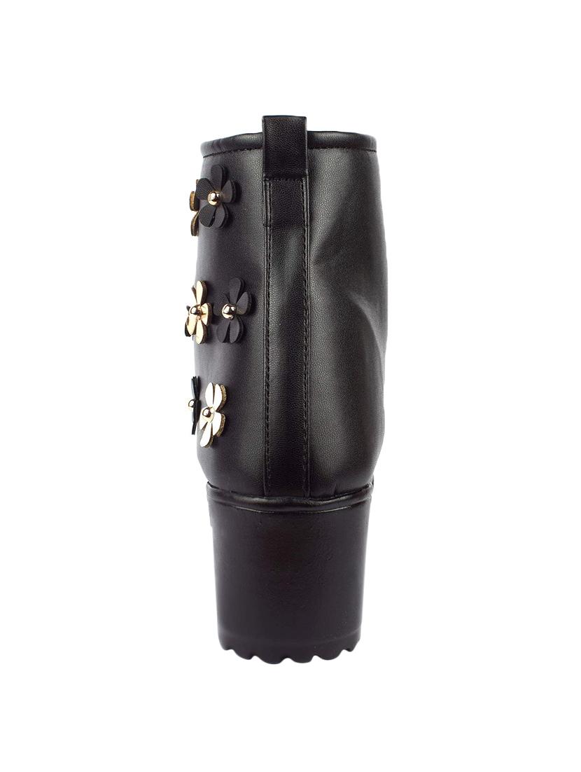 black ankle length boots - 16492870 - Zoom Image - 3