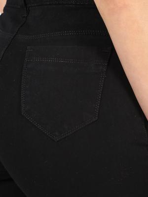 high rise frayed hem jeans - 16493062 - Standard Image - 6