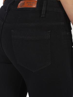 slim fit solid jeans - 16493097 - Standard Image - 6