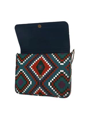green cotton laptop bag - 16493187 - Standard Image - 3