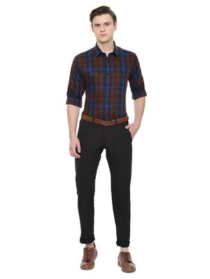 black solid chinos - 16493926 - Standard Image - 3