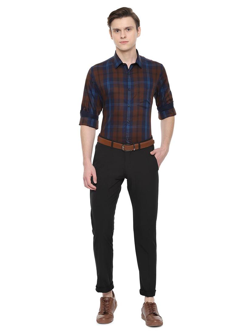 black solid chinos - 16493926 - Zoom Image - 3