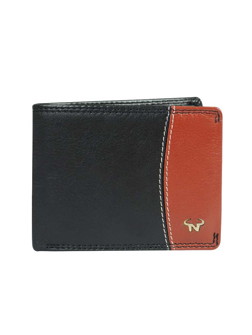 blackbrown leather wallet