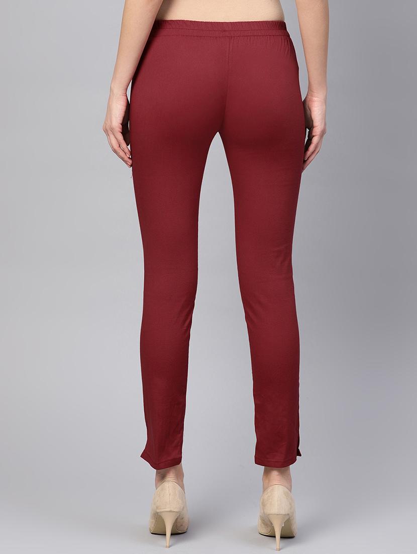 high rise solid trouser - 16495701 - Zoom Image - 3