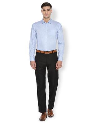 blue checkered formal shirt - 16496291 - Standard Image - 3