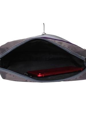 purple polyester regular sling bag - 16498336 - Standard Image - 3