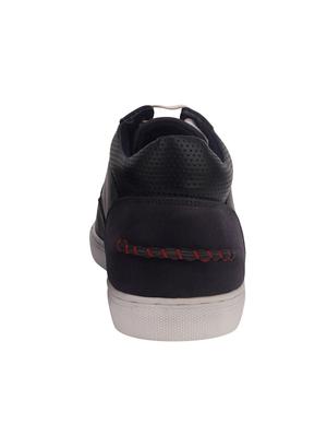 lawman pg3 blue leatherette lace up sneakers - 16498632 - Standard Image - 3