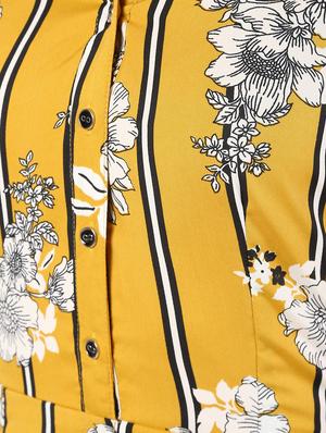 button up floral maxi dress - 16498720 - Standard Image - 6