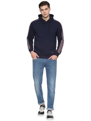 navy blue taped sweatshirt - 16499028 - Standard Image - 3