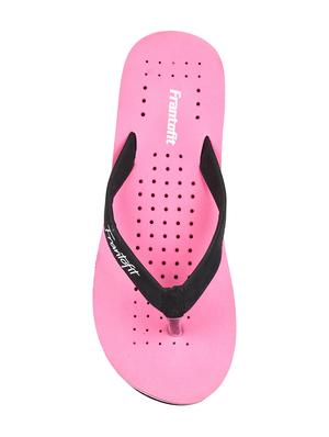 pink toe separator slippers - 16499827 - Standard Image - 3