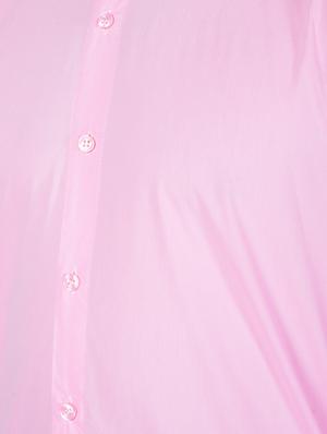 pink solid casual shirt - 16502321 - Standard Image - 6