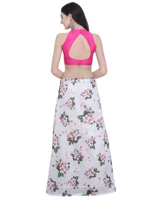 floral flared lehenga - 16503800 - Standard Image - 3
