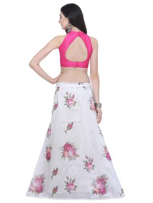 floral flared lehenga - 16503807 - Standard Image - 3