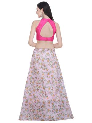 floral flared lehenga - 16503808 - Standard Image - 3