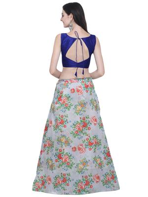 floral flared lehenga - 16503819 - Standard Image - 3