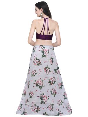 floral flared lehenga - 16503821 - Standard Image - 3