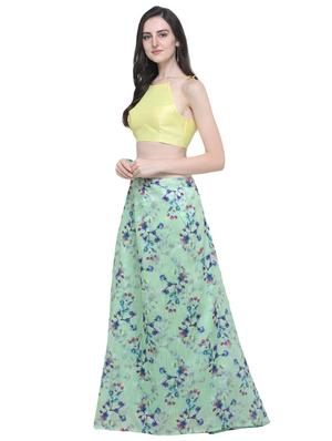 floral flared lehenga - 16503822 - Standard Image - 3