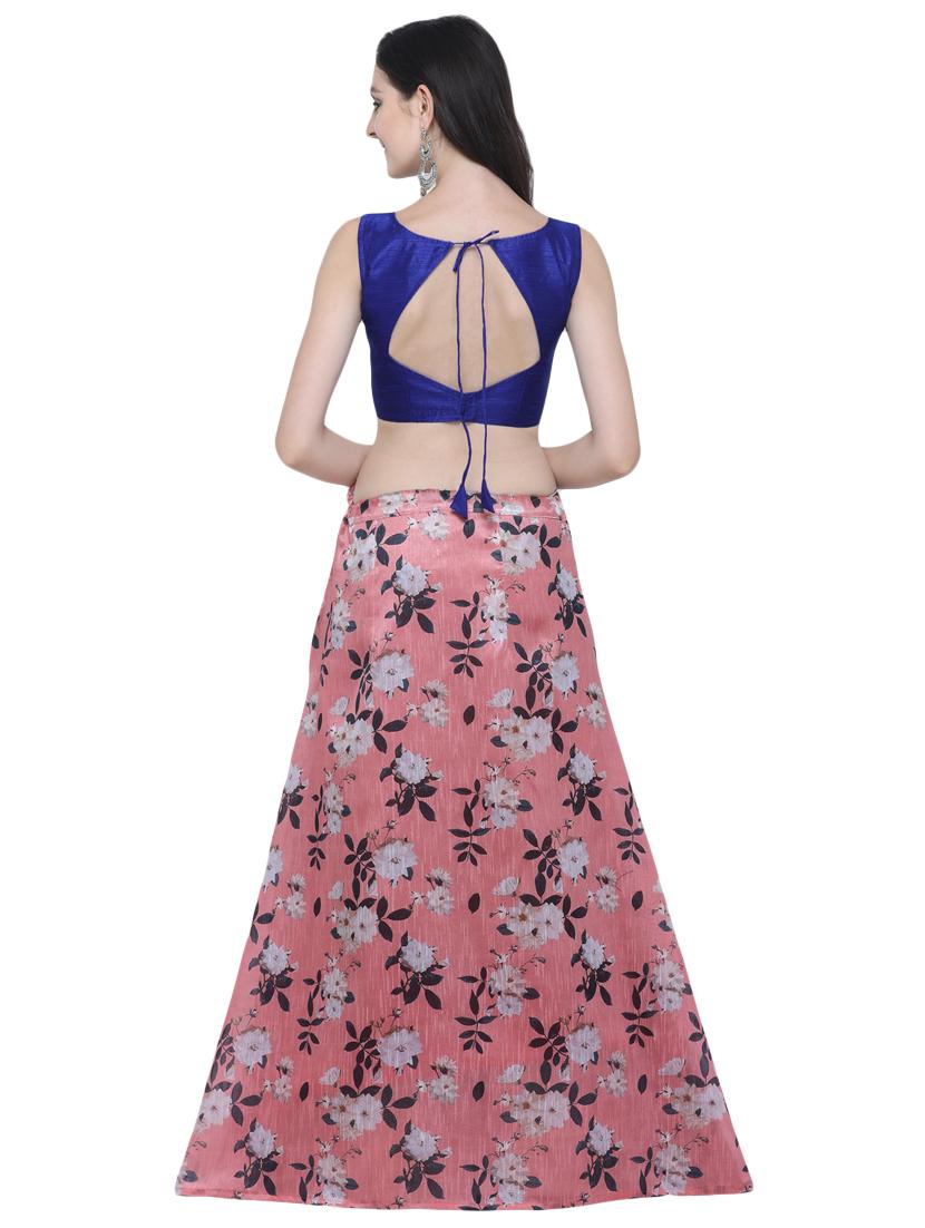 floral flared lehenga - 16503828 - Zoom Image - 3